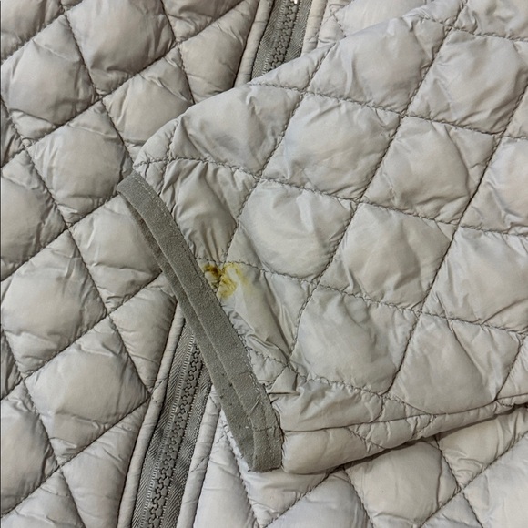 Reebok Light Gray Quilted Hooded Jacket Women's XL ( Pre-owned ) - Picture 14 of 14